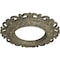 Ekena Millwork Orrington Medallion (Canopies up to 6 5/8"), 13 1/4"OD x 6 5/8"ID x 1 1/8"P, Witch Hazel Crackle CM13ORWHC - alternate 3